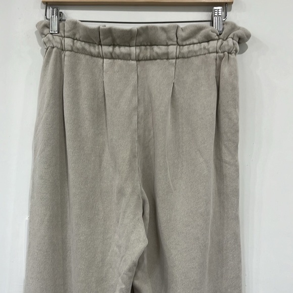 Something Navy Taupe Washout Cotton Terry Sweatpants size S - Picture 8 of 10